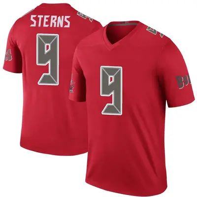 Men's Legend Jerreth Sterns Tampa Bay Buccaneers Red Color Rush Jersey