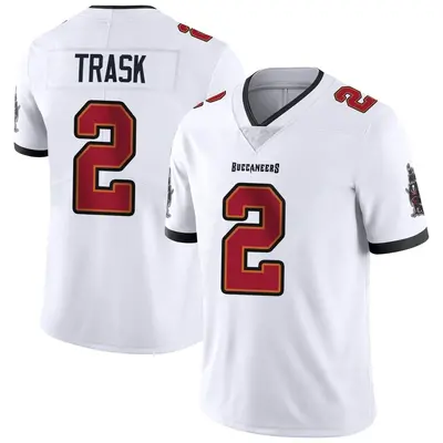Men's Limited Kyle Trask Tampa Bay Buccaneers White Vapor Untouchable Jersey
