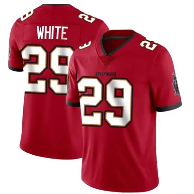 Men's Limited Rachaad White Tampa Bay Buccaneers Red Team Color Vapor Untouchable Jersey
