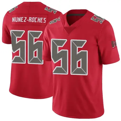 Men's Limited Rakeem Nunez-Roches Tampa Bay Buccaneers Red Color Rush Jersey