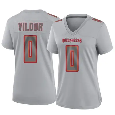 Women's Game Kindle Vildor Tampa Bay Buccaneers Gray Atmosphere Fashion Jersey