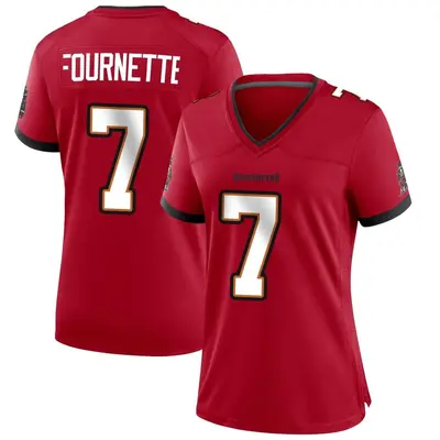 Women's Game Leonard Fournette Tampa Bay Buccaneers Red Team Color Jersey