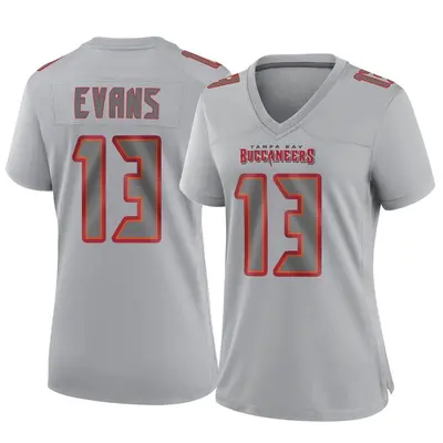 Women's Game Mike Evans Tampa Bay Buccaneers Gray Atmosphere Fashion Jersey