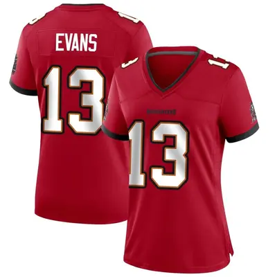 Women's Game Mike Evans Tampa Bay Buccaneers Red Team Color Jersey