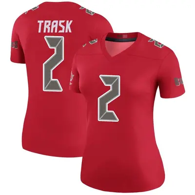 Women's Legend Kyle Trask Tampa Bay Buccaneers Red Color Rush Jersey