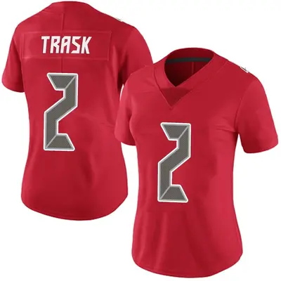 Women's Limited Kyle Trask Tampa Bay Buccaneers Red Team Color Vapor Untouchable Jersey