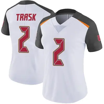 Women's Limited Kyle Trask Tampa Bay Buccaneers White Vapor Untouchable Jersey