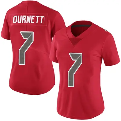 Women's Limited Leonard Fournette Tampa Bay Buccaneers Red Team Color Vapor Untouchable Jersey