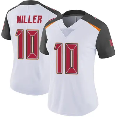 Women's Limited Scotty Miller Tampa Bay Buccaneers White Vapor Untouchable Jersey