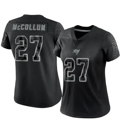 Women's Limited Zyon McCollum Tampa Bay Buccaneers Black Reflective Jersey