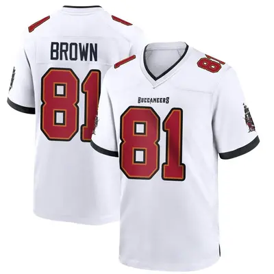 Youth Game Antonio Brown Tampa Bay Buccaneers White Jersey