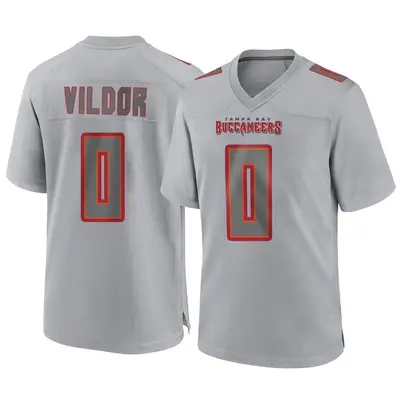 Youth Game Kindle Vildor Tampa Bay Buccaneers Gray Atmosphere Fashion Jersey