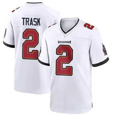 Youth Game Kyle Trask Tampa Bay Buccaneers White Jersey