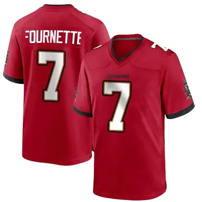 Youth Game Leonard Fournette Tampa Bay Buccaneers Red Team Color Jersey