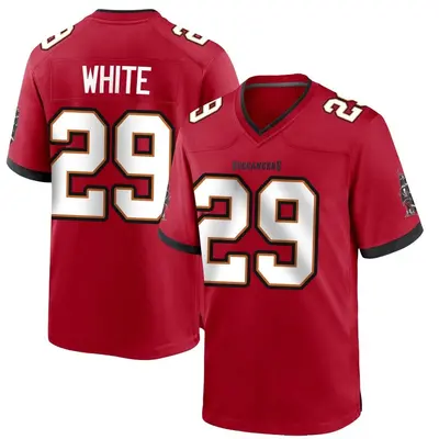 Youth Game Rachaad White Tampa Bay Buccaneers Red Team Color Jersey