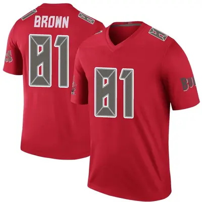 Youth Legend Antonio Brown Tampa Bay Buccaneers Red Color Rush Jersey