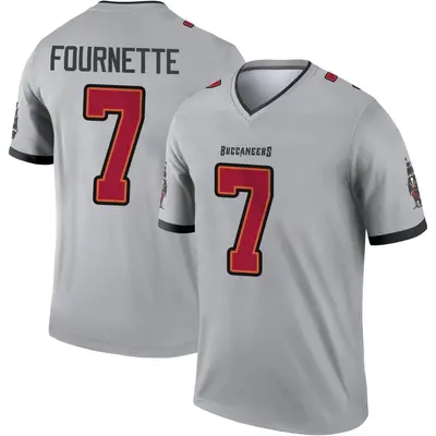 Youth Legend Leonard Fournette Tampa Bay Buccaneers Gray Inverted Jersey