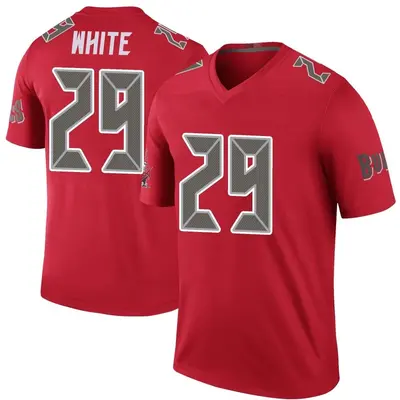 Youth Legend Rachaad White Tampa Bay Buccaneers Red Color Rush Jersey