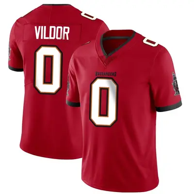 Youth Limited Kindle Vildor Tampa Bay Buccaneers Red Team Color Vapor Untouchable Jersey