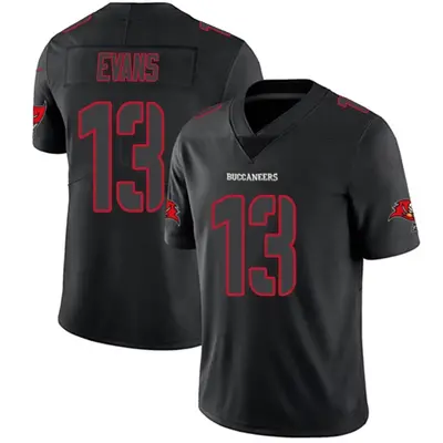 Youth Limited Mike Evans Tampa Bay Buccaneers Black Impact Jersey
