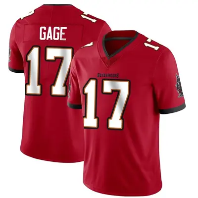 Youth Limited Russell Gage Tampa Bay Buccaneers Red Team Color Vapor Untouchable Jersey