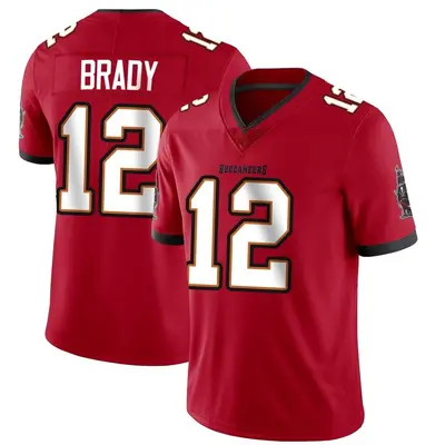 Youth Limited Tom Brady Tampa Bay Buccaneers Red Team Color Vapor Untouchable Jersey